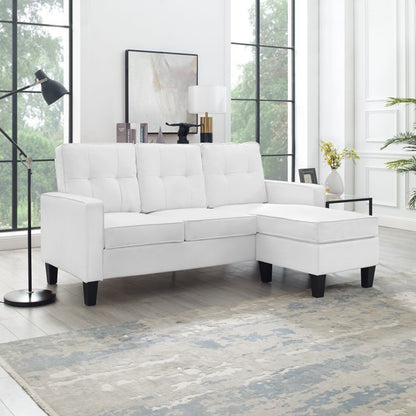 3-Seater Reversible L-Shaped Sectional Sofa Lounger – Modern Compact Couch BT1709