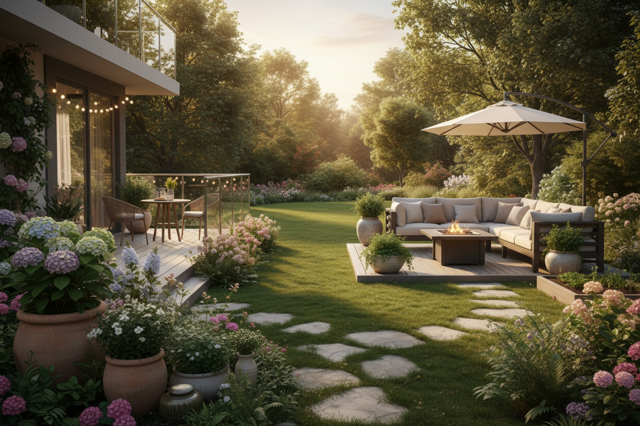 Create a banner that will  identify this banner our shore products. We have garder, balcony, yard, patio collection