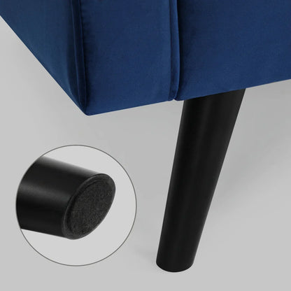 New 69.7" Modern Velvet Sofa – Upholstered Living Room Couch with Tufted Back | Model BT2555