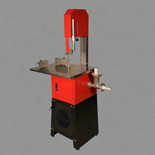 Pro Series 10” Meat Band Saw & Grinder – Commercial 2-in-1 Butcher Machine