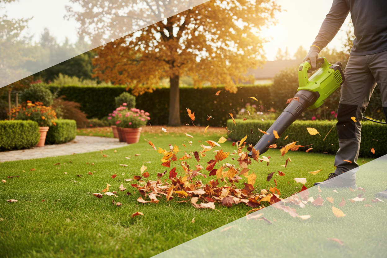 no no. i means leaf blower for garden clean. make this type banner
